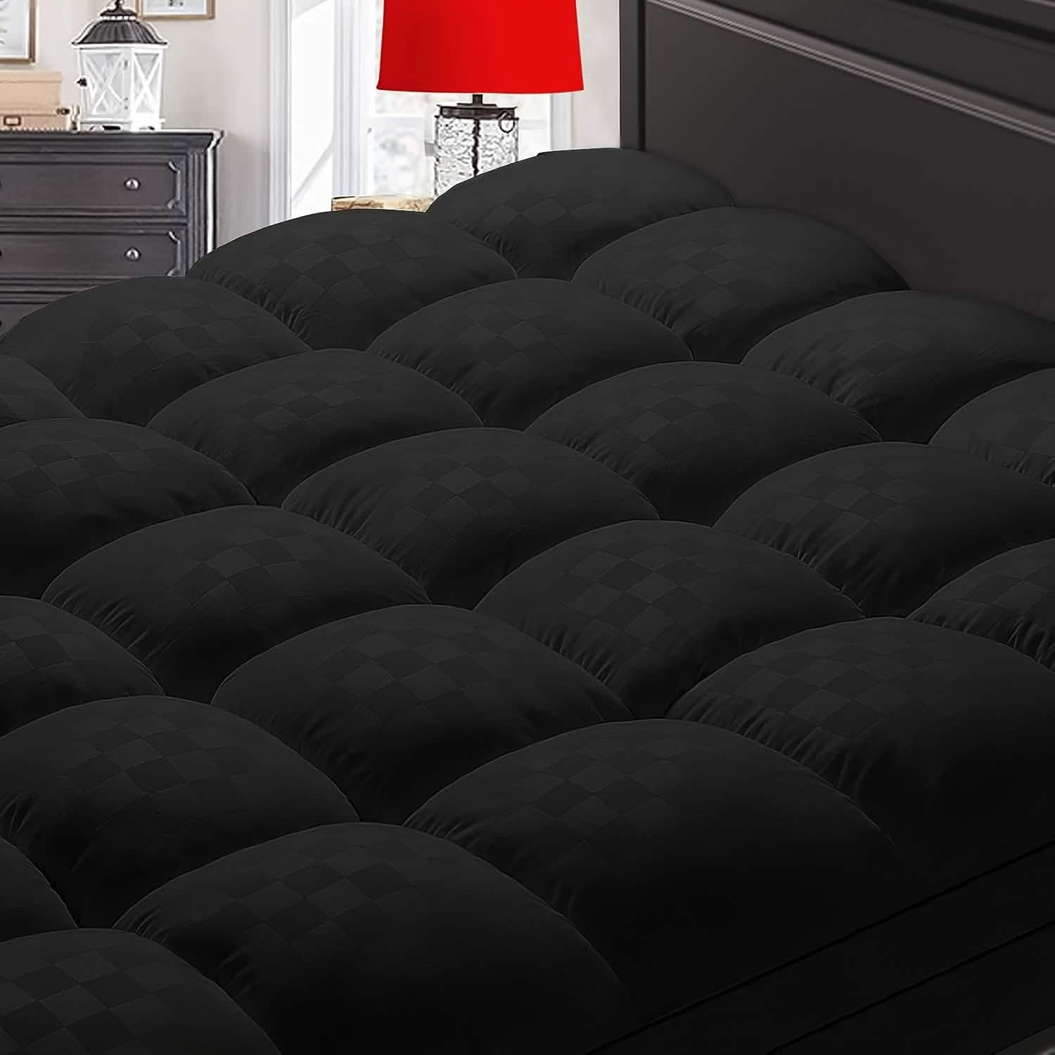 Extra Thick Mattress Topper | Soft Cotton Quilted Pad