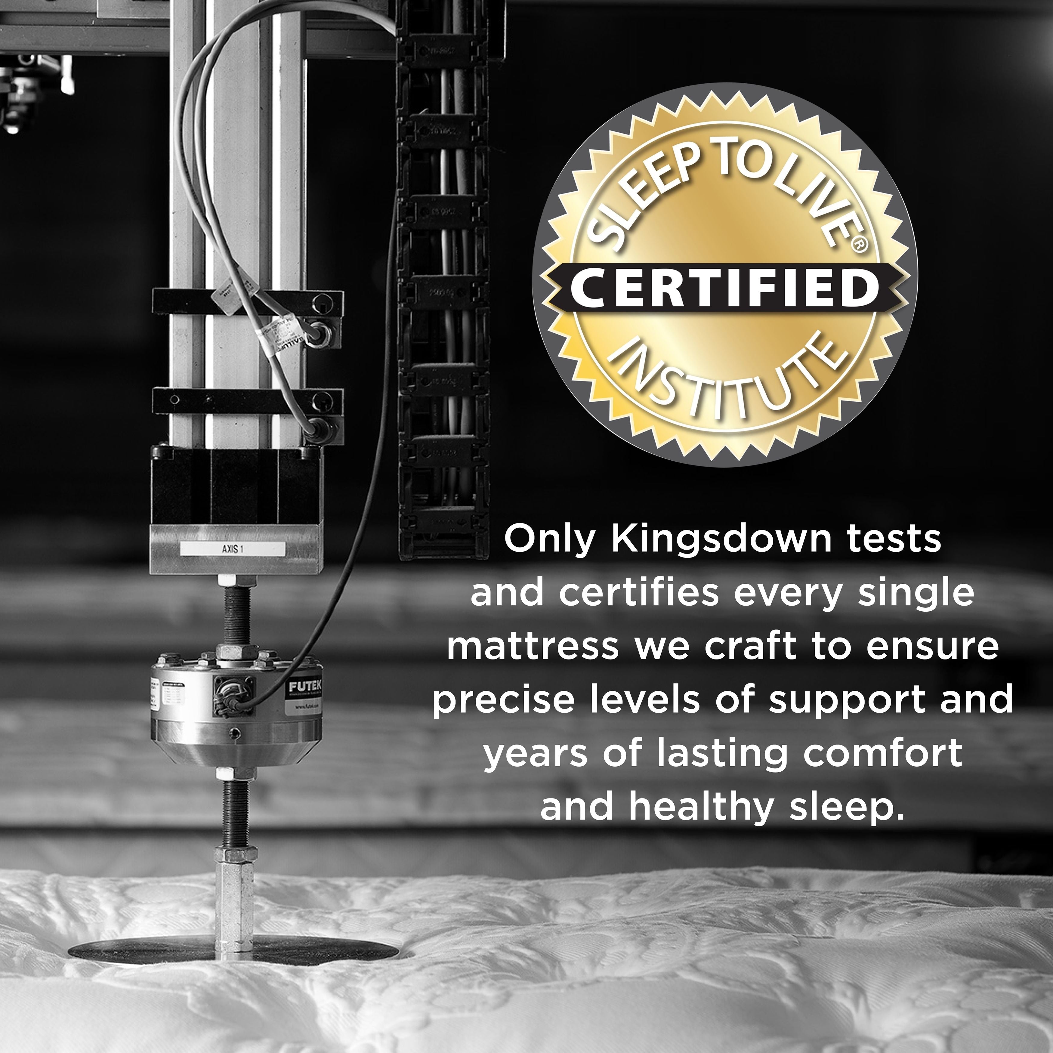 Prime Parkman Firm Innerspring Multi-Layered Comfort Cool Quilted Top 12-Inch Luxury Mattress with Set Option