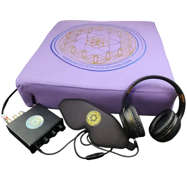 Premium Vibroacoustic Meditation Cushion Bundle