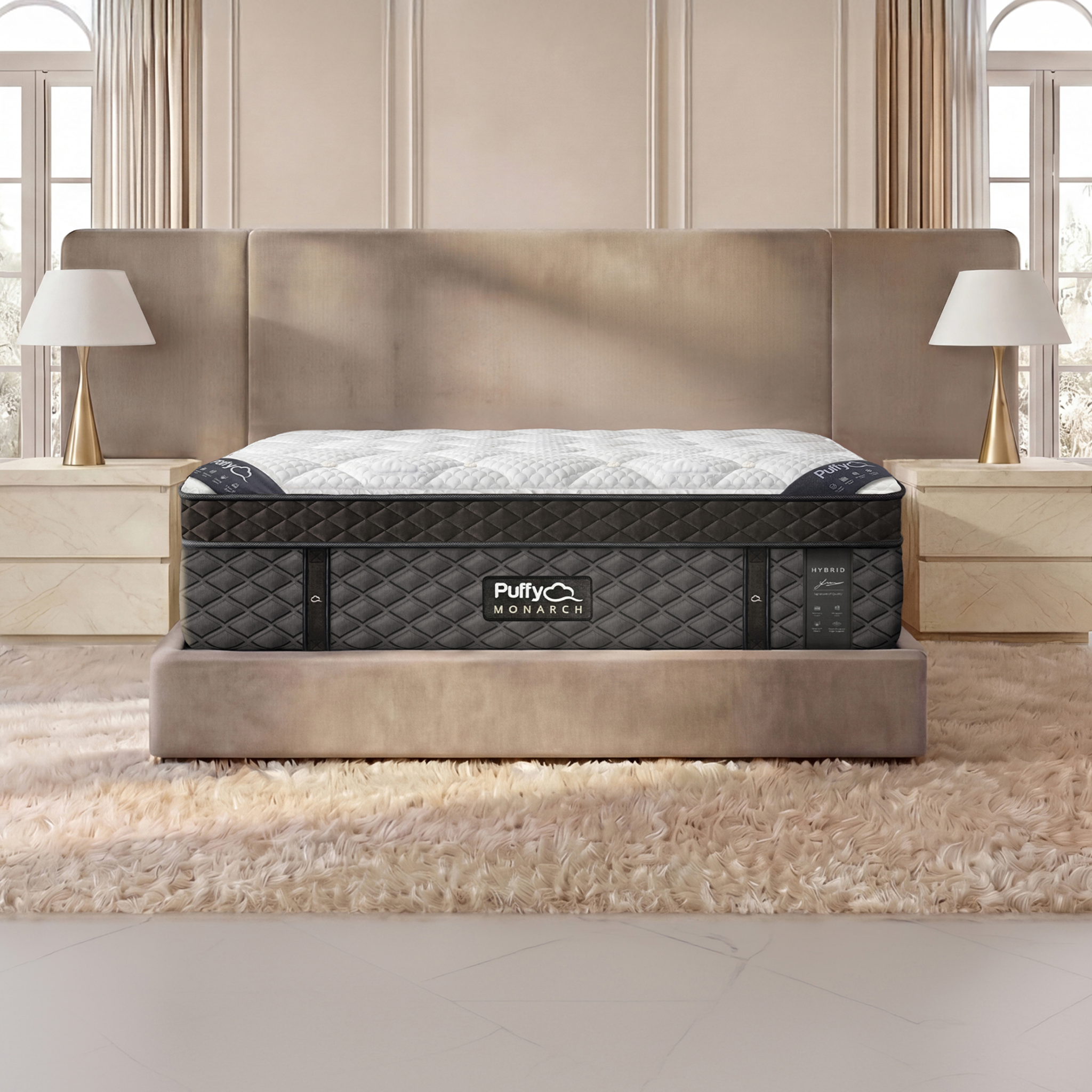 Puffy MONARCH Mattress | 16-Inch Luxury Hybrid