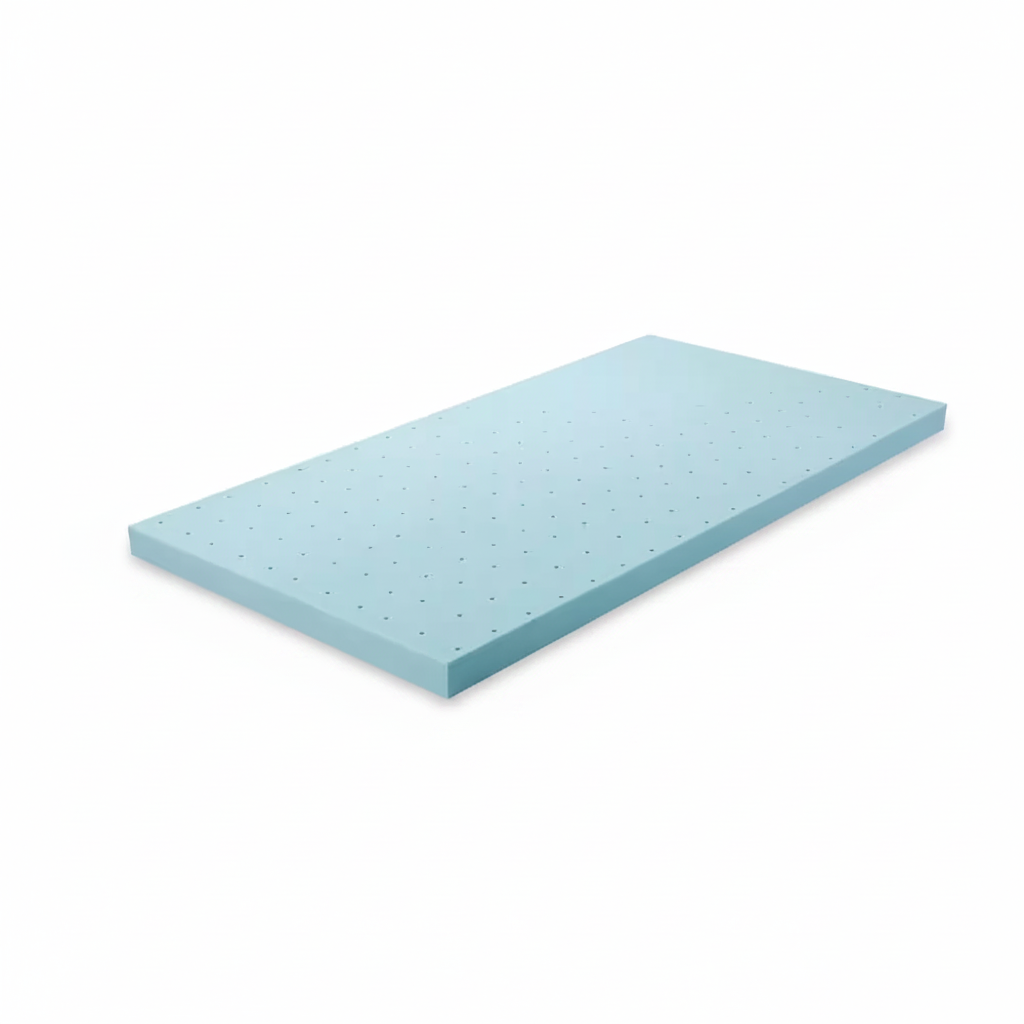 Cooling Gel Memory Foam Mattress Topper : 2 In. Twin Size : Medium Firm : Centaur-Us Certified