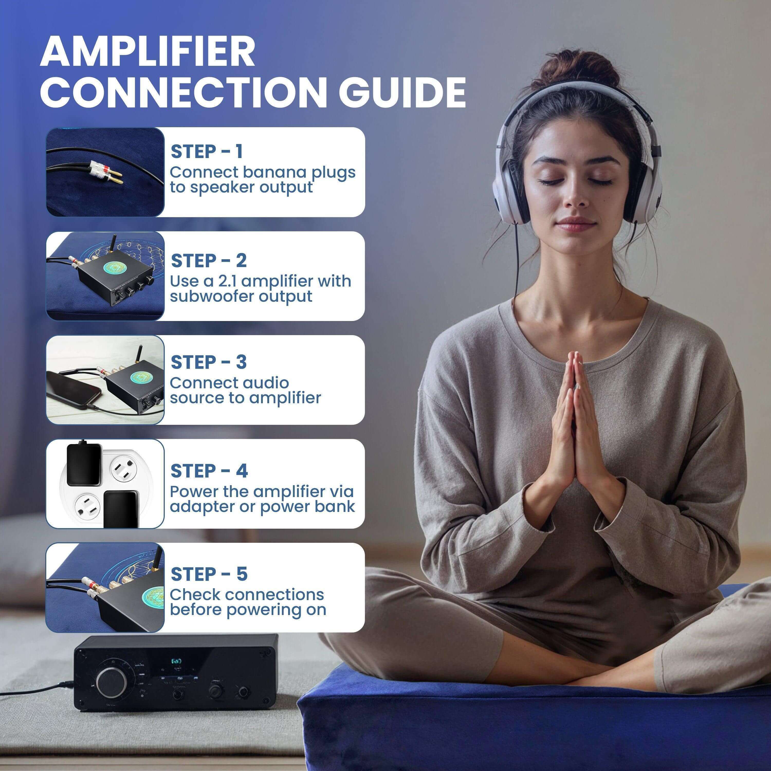 Premium Vibroacoustic Meditation Cushion Bundle