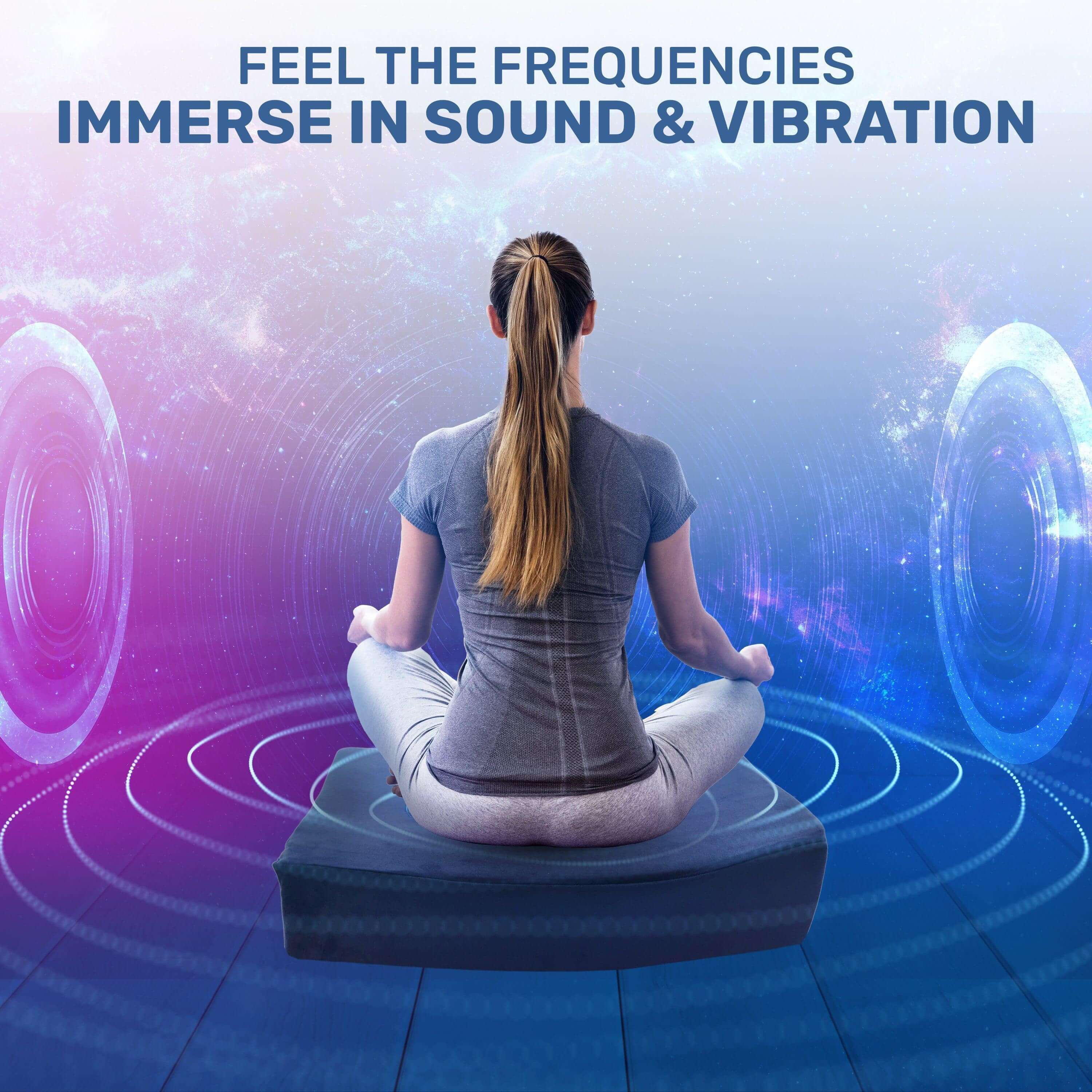 Premium Vibroacoustic Meditation Cushion Bundle