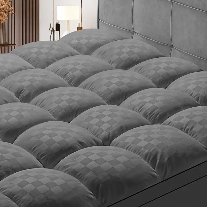 Extra Thick Mattress Topper | Soft Cotton Quilted Pad