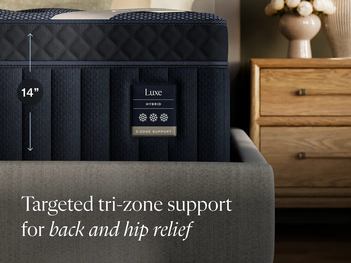 DreamCloud Luxe Hybrid Mattress | 7-Layer Cooling