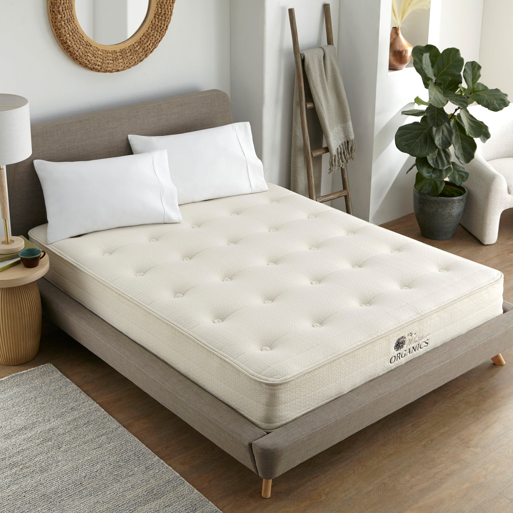 The Whisper Organic Latex Hybrid Mattress