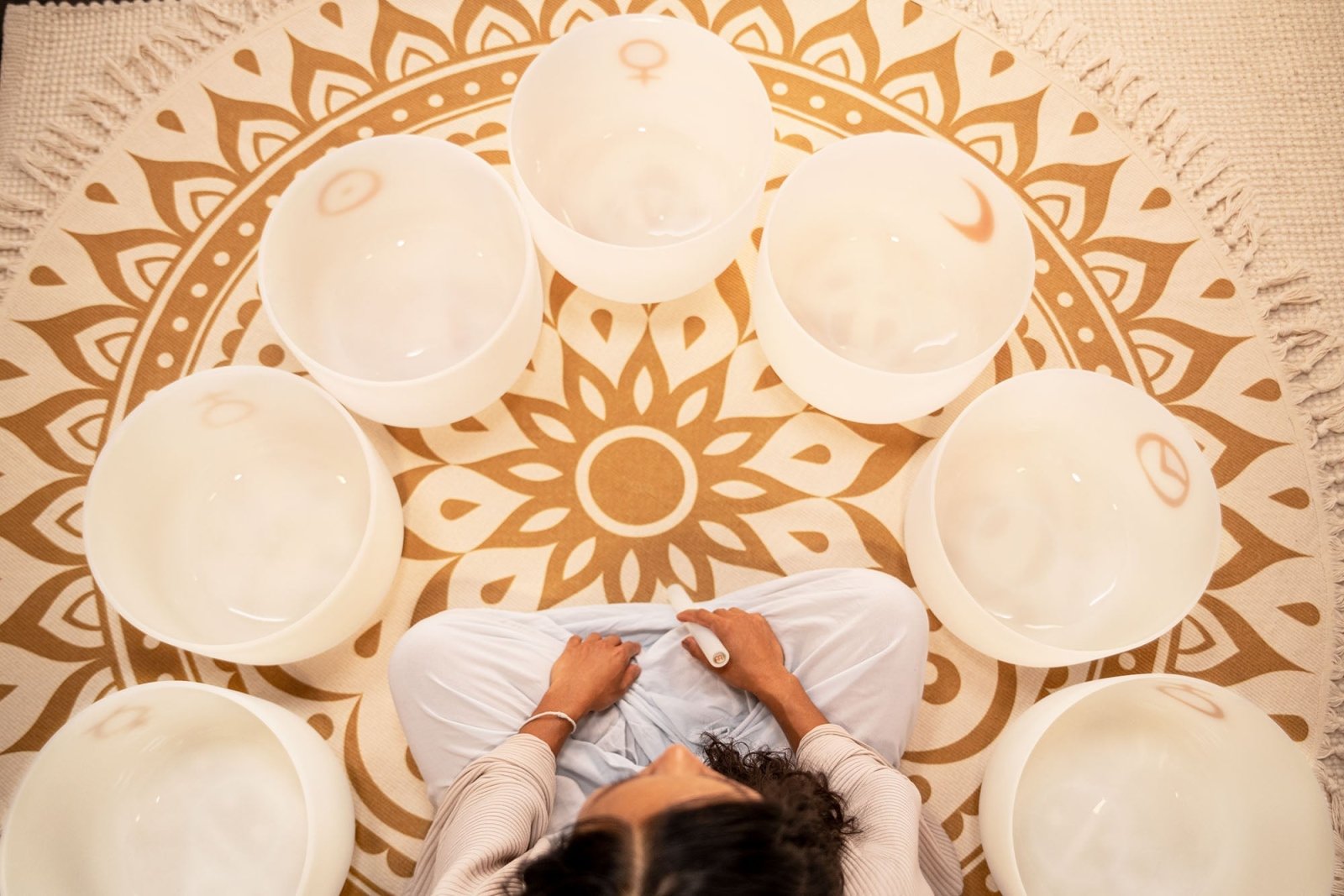 7 Planetary Crystal Singing Bowls | Cosmic Chakra Set