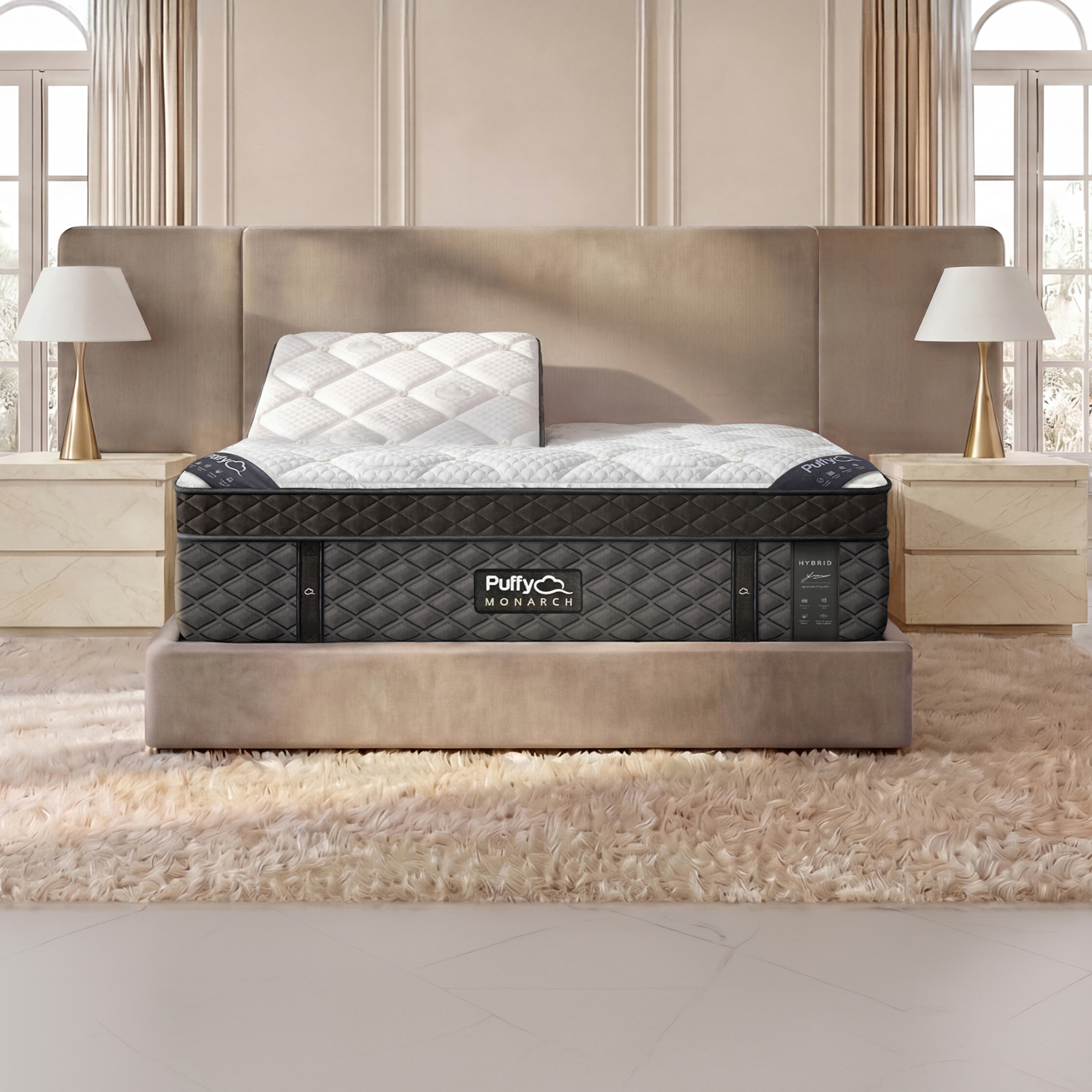Puffy MONARCH Mattress | 16-Inch Luxury Hybrid
