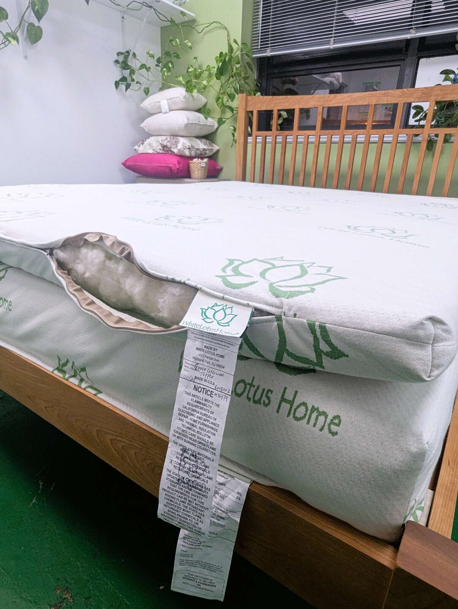 Natural Latex Mattress Topper | 3 Inch
