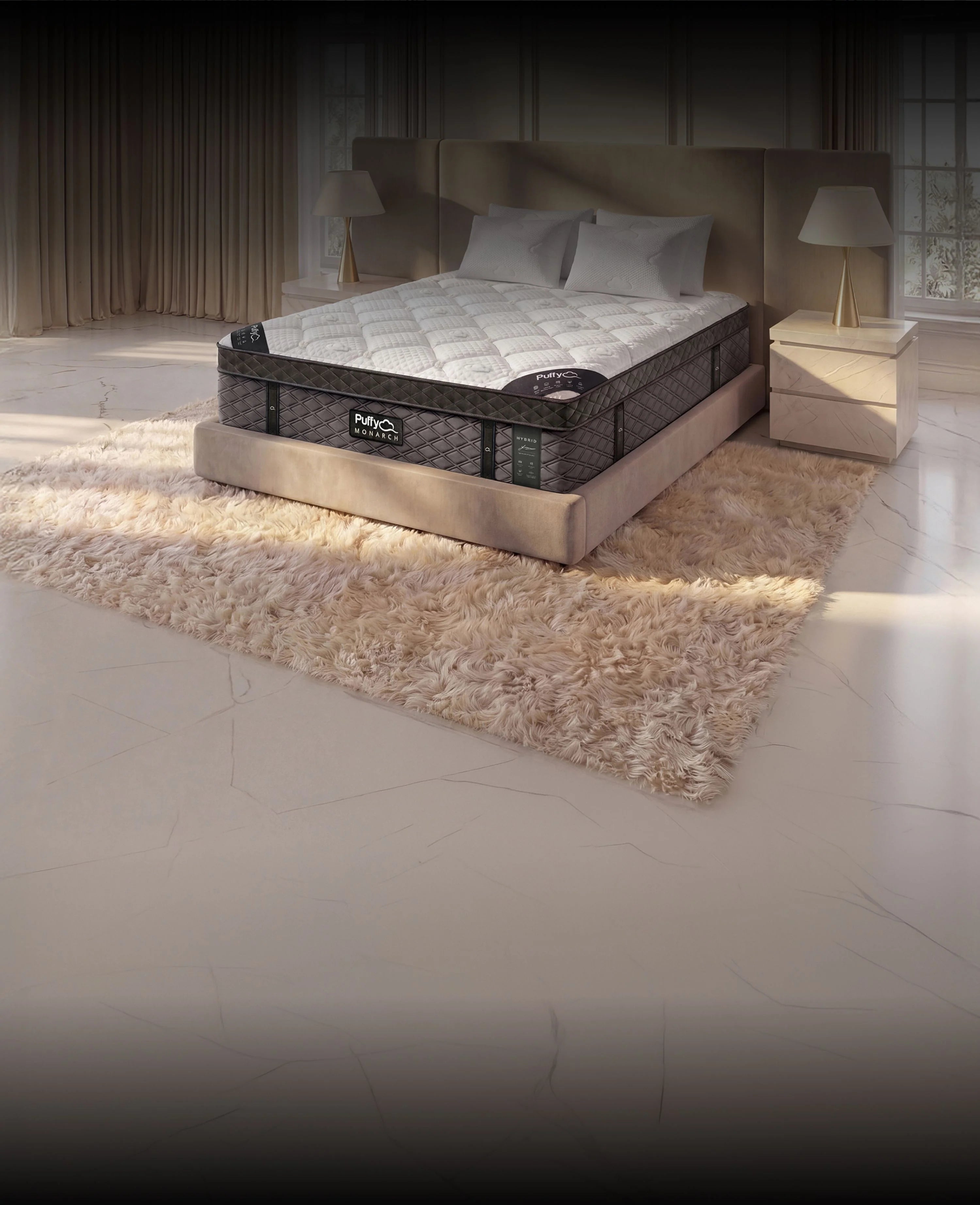 Puffy MONARCH Mattress | 16-Inch Luxury Hybrid
