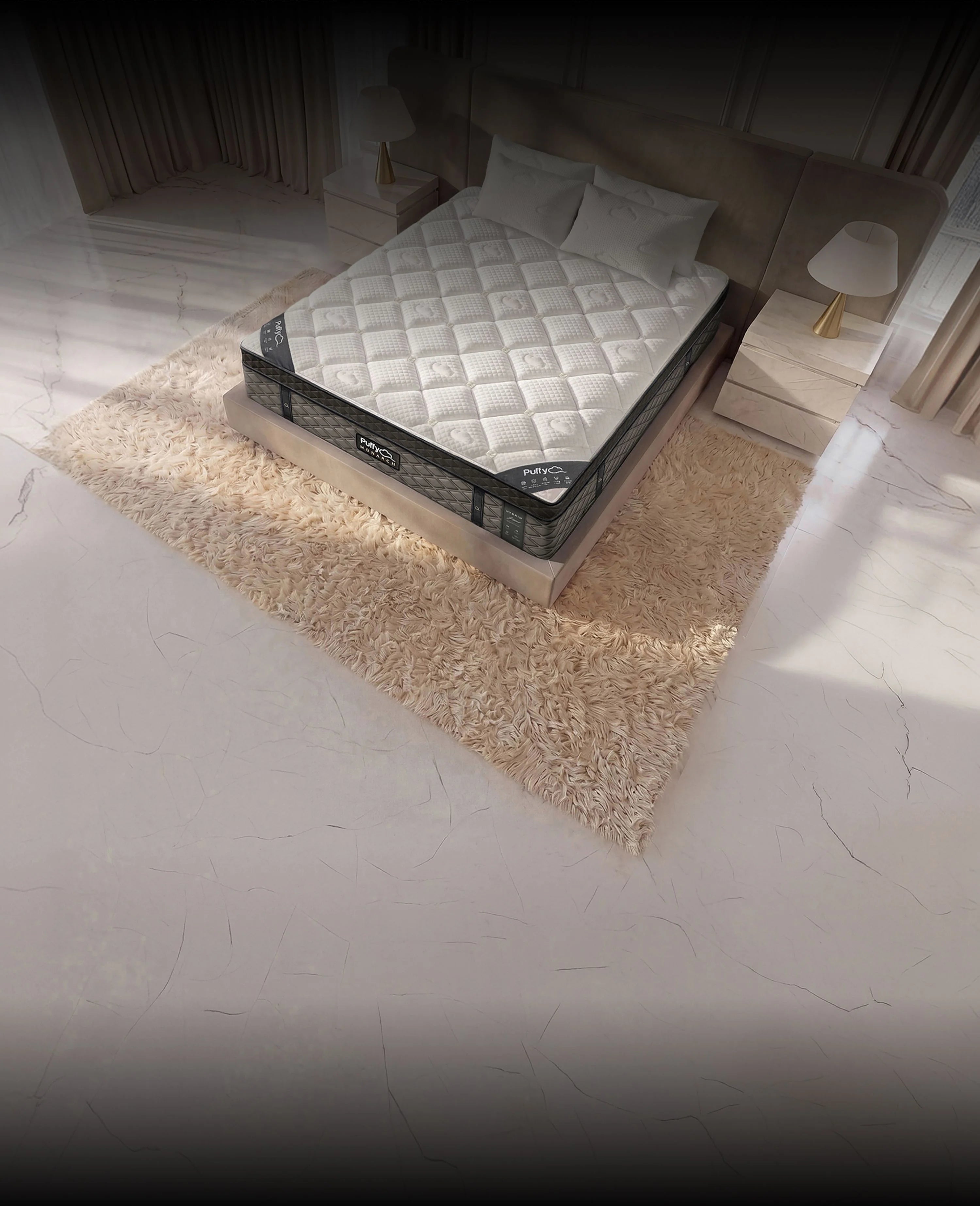 Puffy MONARCH Mattress | 16-Inch Luxury Hybrid