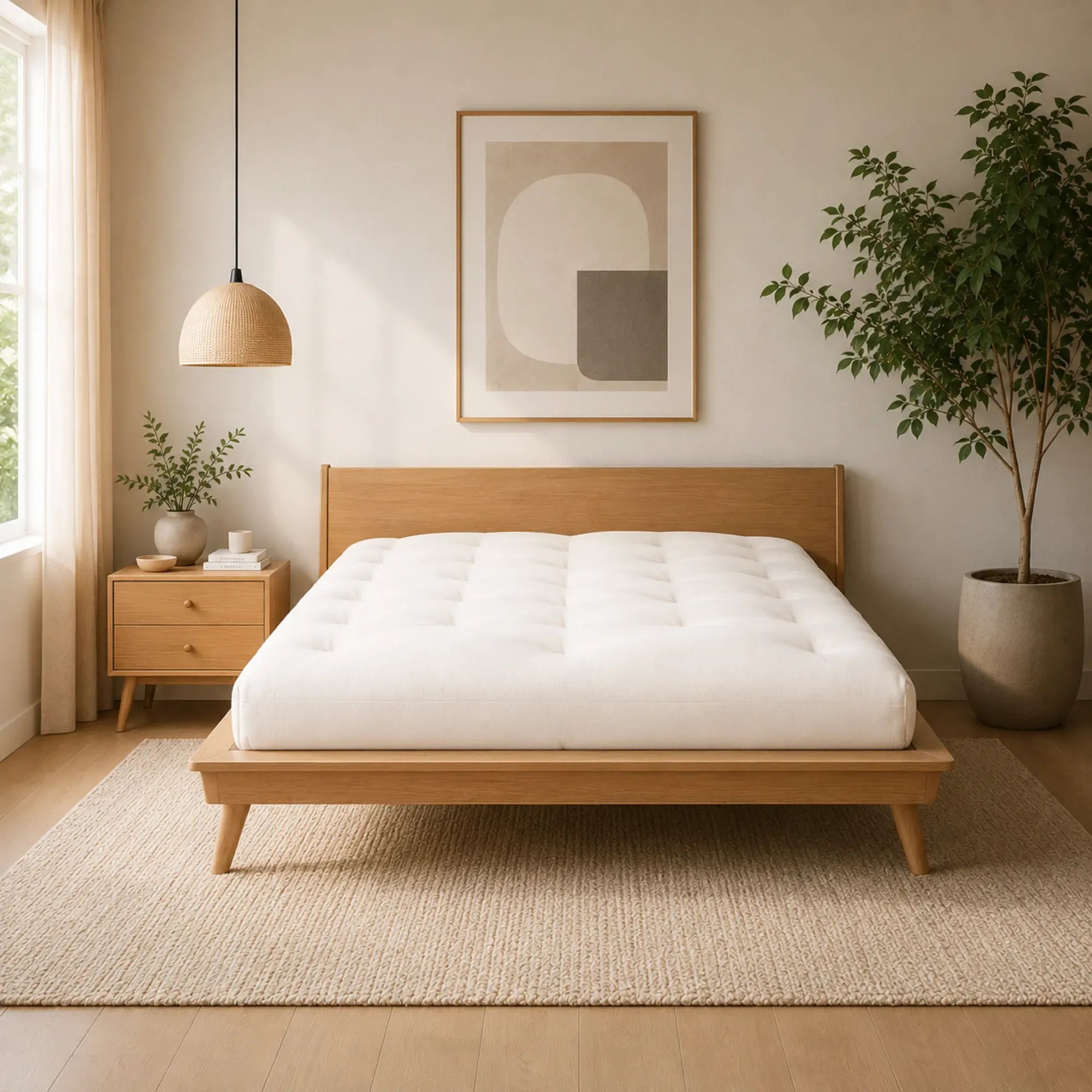 Pure Cotton & Wool Latex Dreamton Mattress
