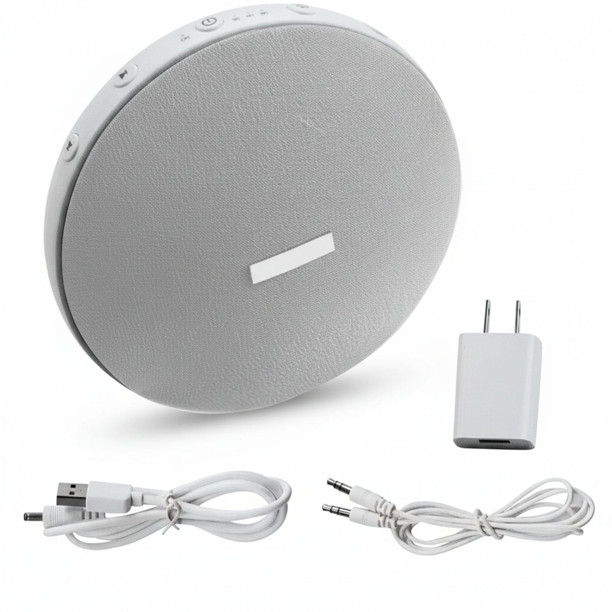 - Sleep Therapy Sound Machine - White Noise Machine - 18 Sleep Machine Soundtracks - Sound Machine for Baby & Adults, Home, Office, and Meditation… (White)