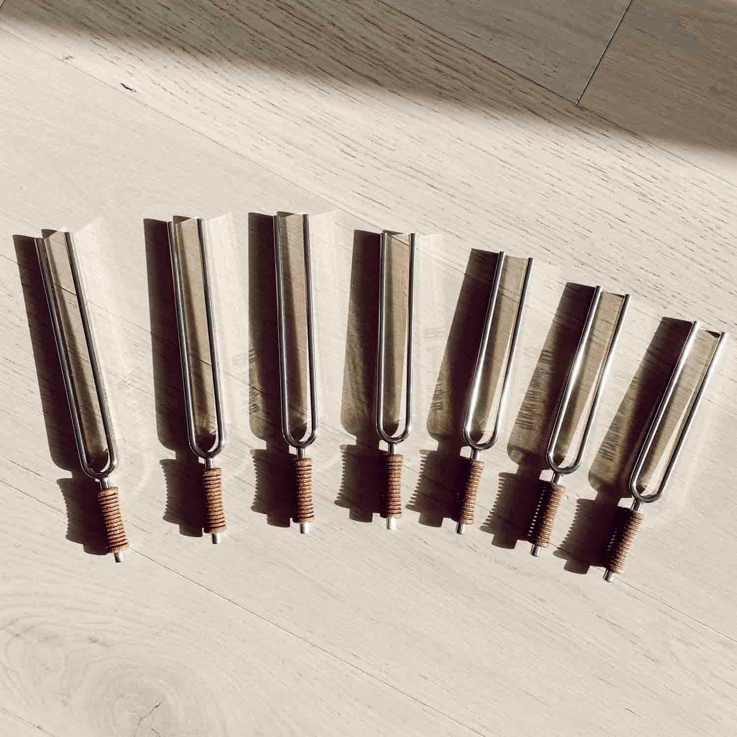 7 Chakra Tuning Fork Set | Planetary Frequencies
